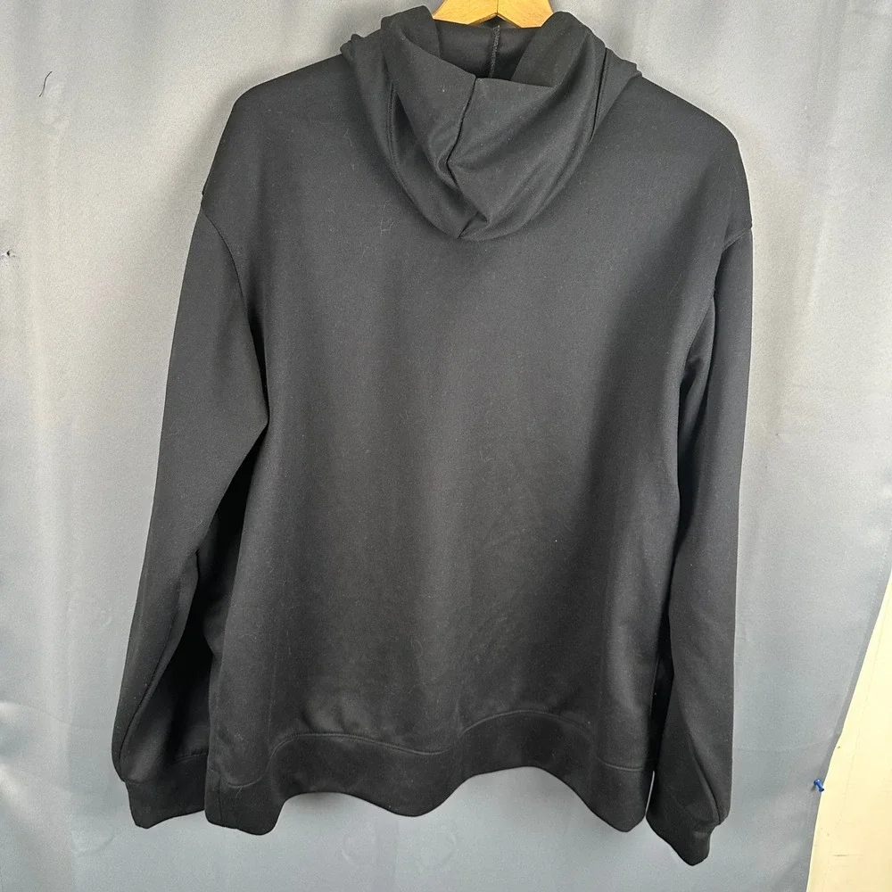 Nike Utah Jazz Basketball Hoodie Mens XL Black Dri-FIT NBA Pullover Sweatshirt